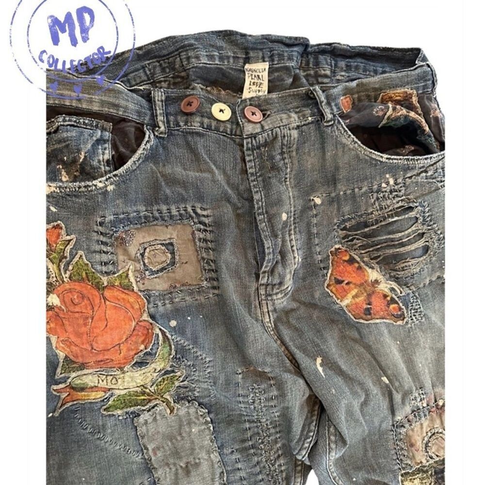 Magnolia Pearl SOLD OUT Cartomancy Romeo Denim Pants - Picture 3 of 8